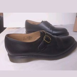 Doc Martens black single buckle Lorne us 9 uk 7